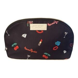 Henri Bendel Black Cosmetic Pouch